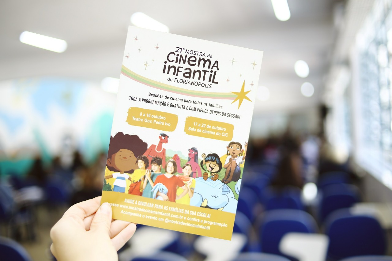 Mostra de Cinema Infantil será exibida na rede municipal de ensino de  Florianópolis - Semanário Catarinense