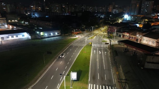 Rua Silva Jardim (Floripa no LED)