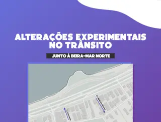 Prefeitura de Florianópolis realiza alterações no trânsito junto à Beira-Mar Norte a partir de quarta-feira (03)