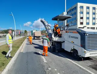Revitalização do asfalto da Beira-Mar de São José já teve início nesta sexta-feira 05