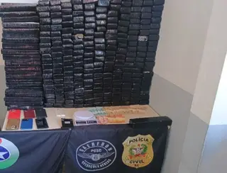 Quase 200 kg de maconha são apreendidos em Chapecó pela Polícia Militar de Fronteira