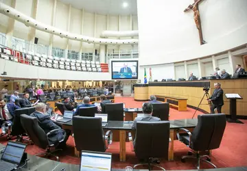 Plenário da Assembleia Legislativa durante a sessão ordinária desta terça-feira (21) - FOTO: Rodolfo Espínola/Agência AL 