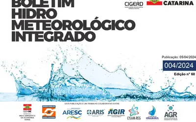 Boletim Hidrometeorológico do primeiro trimestre reforça uso racional de recursos hídricos em SC 