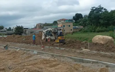 Avançam as obras dos novos parques lineares de São José 
