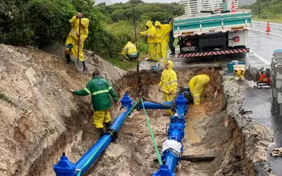 CASAN investe em válvulas para combater perdas de água no Sul da Ilha 