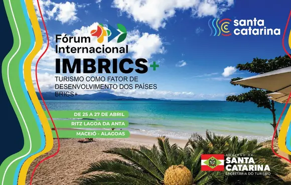 Estado de SC participa de fórum que vai debater formas de desenvolvimento do turismo